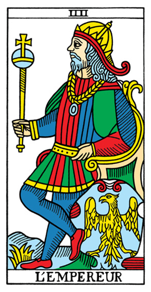 Tarot de Marseille - The Emperor