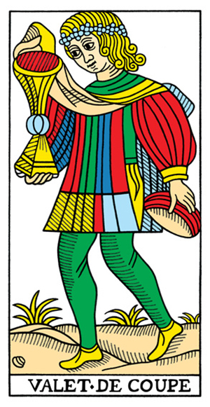Tarot de Marseille - Page of Cups