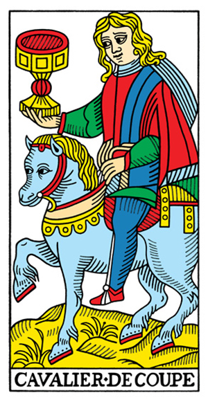 Tarot de Marseille - Knight of Cups