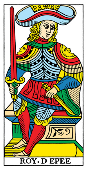 Tarot de Marseille - King of Swords